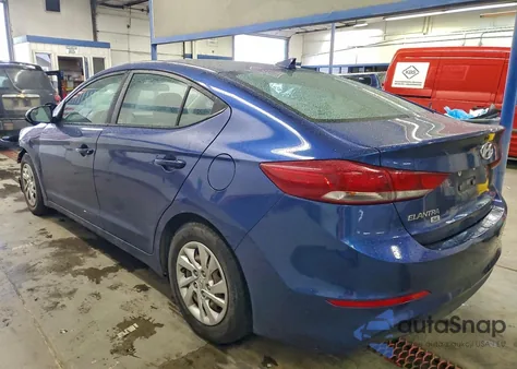 2017 Hyundai Elantra Se from USA, damaged, VIN 5NPD74LF9HH201494